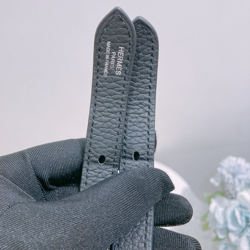 TW4858 Hermes 愛馬仕 手提單肩 斜背包 黑銀 Halzan 31 TC Noir x PHW-19