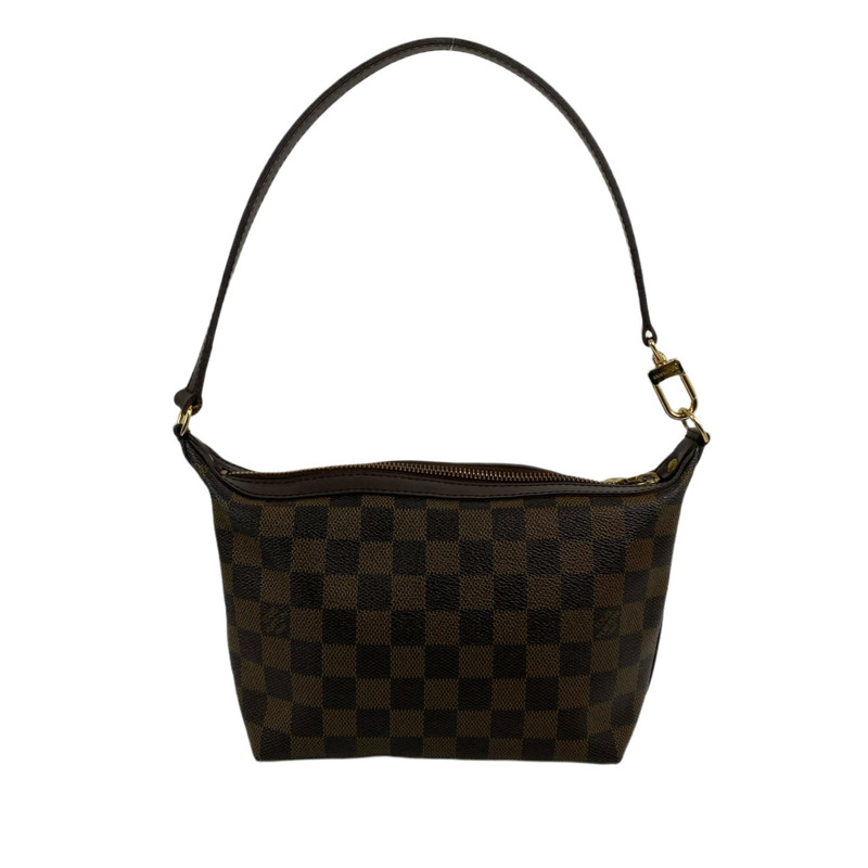 △ LOUIS VUITTON 路易·威登 Brown Coated Canvas Damier Irovo PM Shoulder Bag 啡色塗層帆布經典棋盤格紋肩背包 N51996-267009209-1
