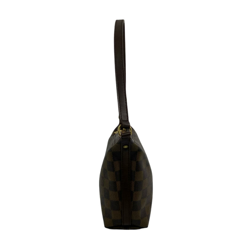 △ LOUIS VUITTON 路易·威登 Brown Coated Canvas Damier Irovo PM Shoulder Bag 啡色塗層帆布經典棋盤格紋肩背包 N51996-267009209-2