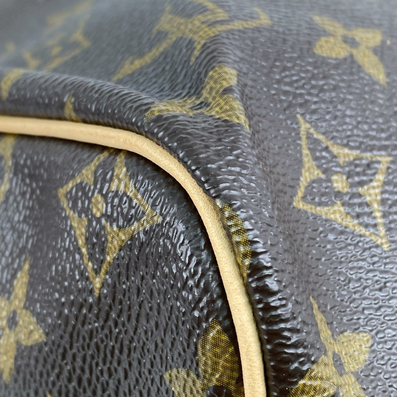 △ LOUIS VUITTON 路易·威登 Brown Coated Canvas Monogram Speedy 30  Handbag 啡色塗層帆布經典花紋手挽袋-267009298-7