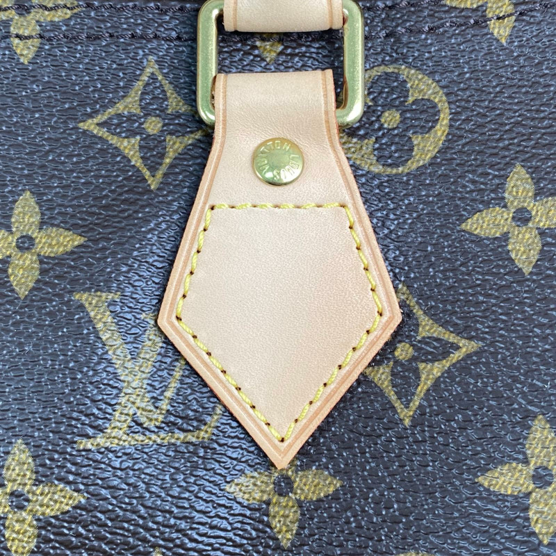 △ LOUIS VUITTON 路易·威登 Brown Coated Canvas Monogram Speedy 30  Handbag 啡色塗層帆布經典花紋手挽袋-267009298-17