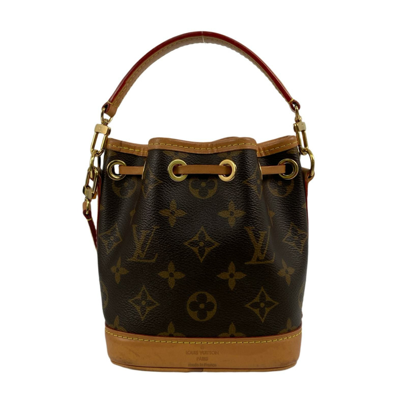 △ LOUIS VUITTON 路易·威登 Brown Coated Canvas Monogram Nano Noé 2 way bag 啡色塗層帆布經典老花兩用袋 M81266-267009194-1