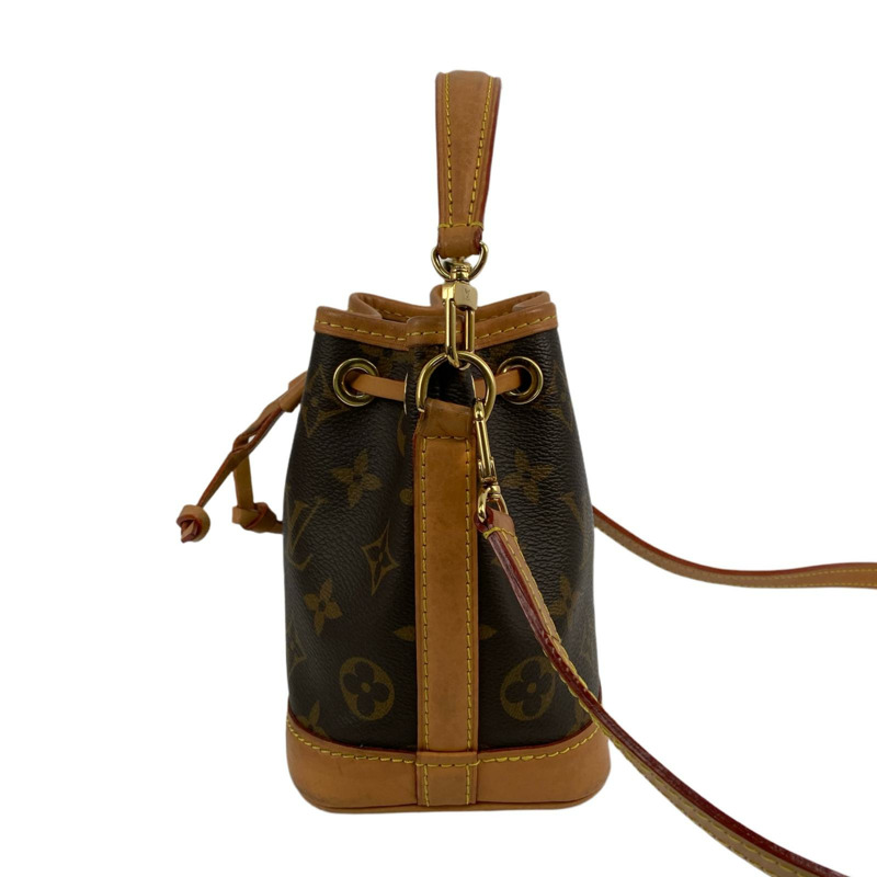 △ LOUIS VUITTON 路易·威登 Brown Coated Canvas Monogram Nano Noé 2 way bag 啡色塗層帆布經典老花兩用袋 M81266-267009194-2