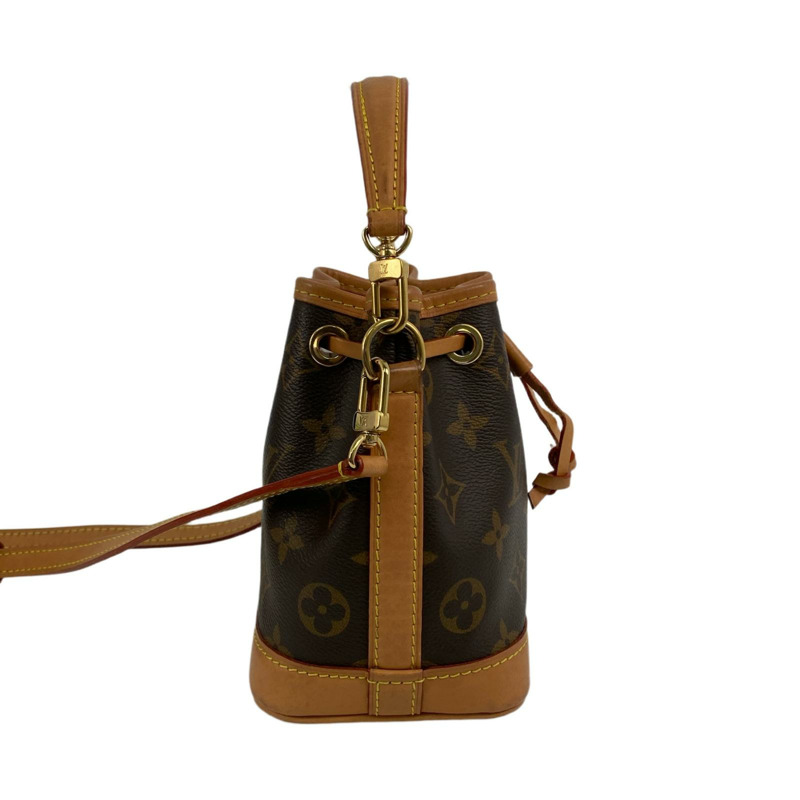 △ LOUIS VUITTON 路易·威登 Brown Coated Canvas Monogram Nano Noé 2 way bag 啡色塗層帆布經典老花兩用袋 M81266-267009194-3