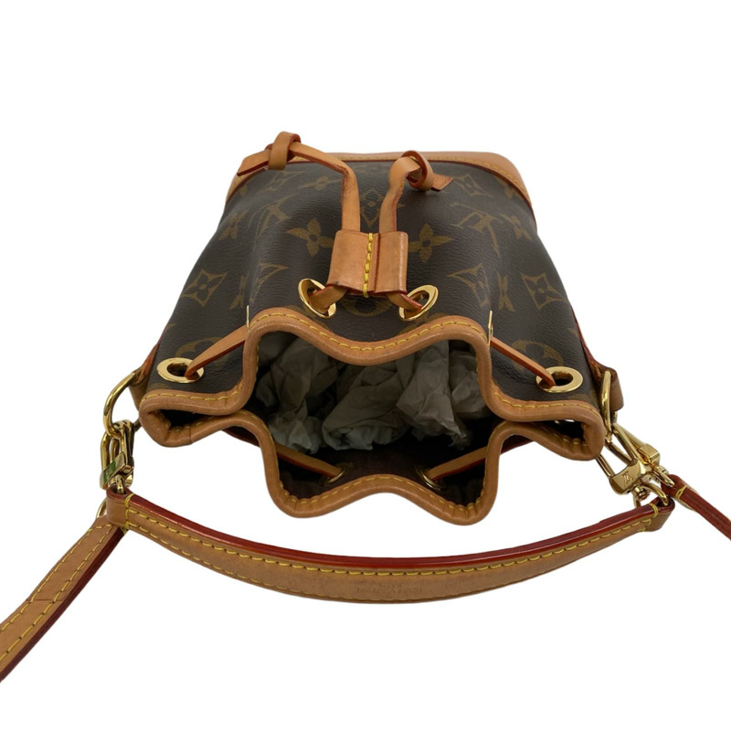 △ LOUIS VUITTON 路易·威登 Brown Coated Canvas Monogram Nano Noé 2 way bag 啡色塗層帆布經典老花兩用袋 M81266-267009194-10