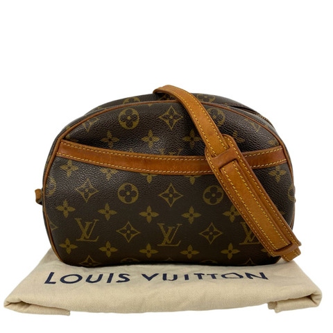 △ LOUIS VUITTON 路易·威登 Brown Coated Canvas Monogram Blois Shoulder Bag 啡色塗層帆布經典老花肩背包 M51221-267008807