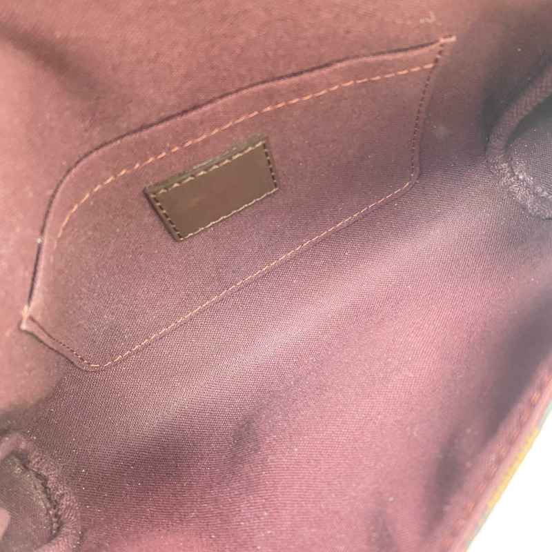 △ LOUIS VUITTON 路易·威登 Brown Coated Canvas Damier Favorite PM 2 way bag 啡色塗層帆布經典格紋兩用袋 N41276-267009395-12