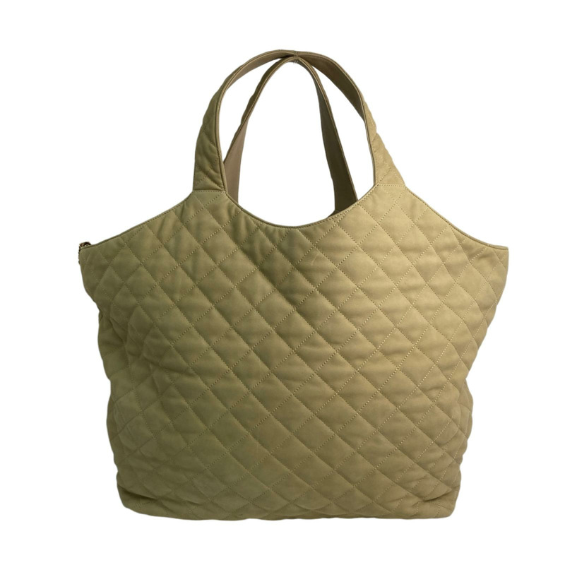 △ SAINT LAURENT 聖羅蘭 Beige Suede Icare Tote Bag 淺褐色麂皮托特袋 GNR698651-267008088-2