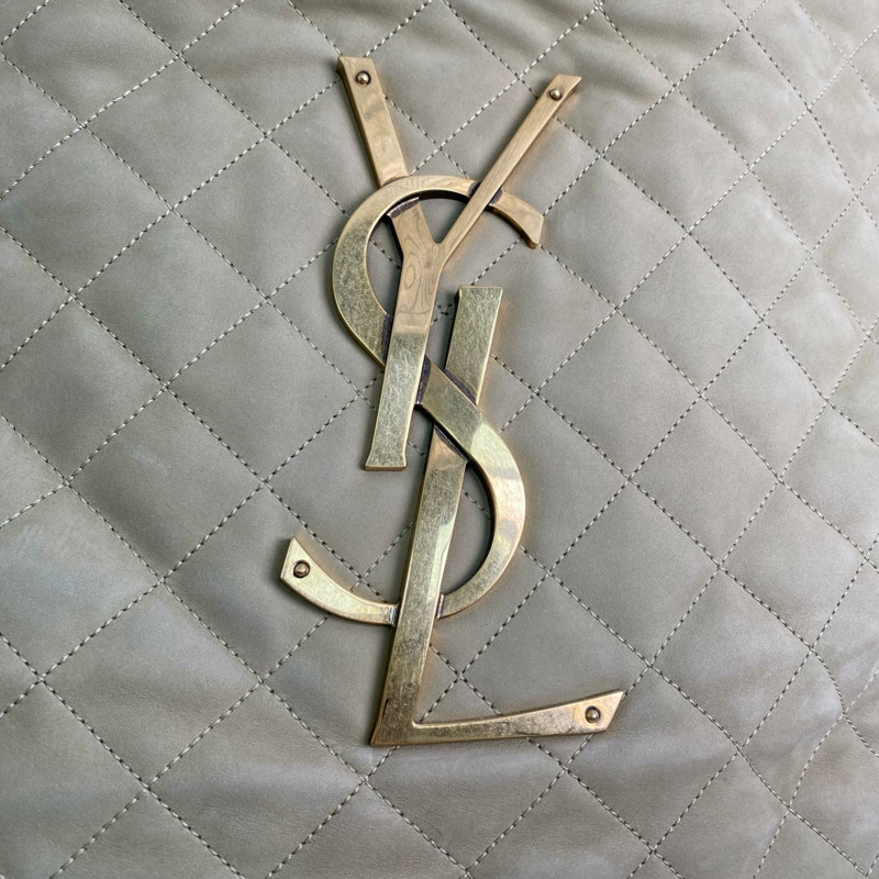 △ SAINT LAURENT 聖羅蘭 Beige Suede Icare Tote Bag 淺褐色麂皮托特袋 GNR698651-267008088-11
