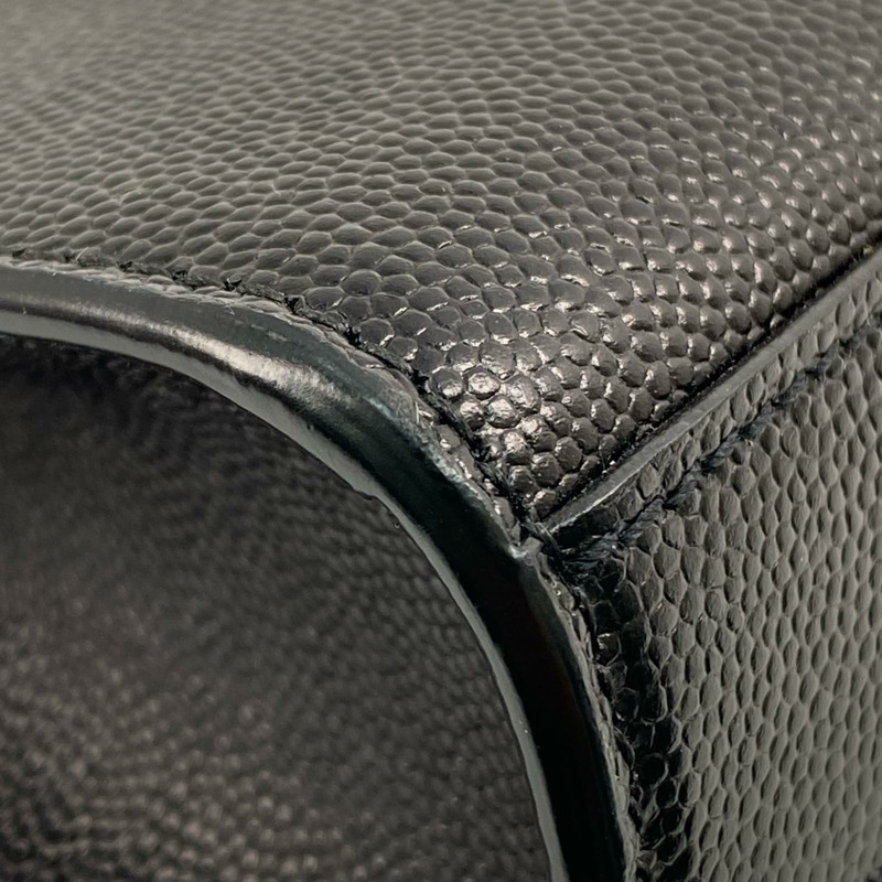 △ SAINT LAURENT 聖羅蘭 Black Caviar Skin Kate Crossbody Bag 黑色粒紋小牛皮斜揹袋 GLT469390-267009428-8