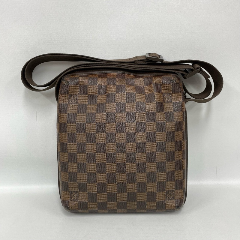Louis Vuitton 路易威登 經典棕棋盤格男士單肩斜挎包-1