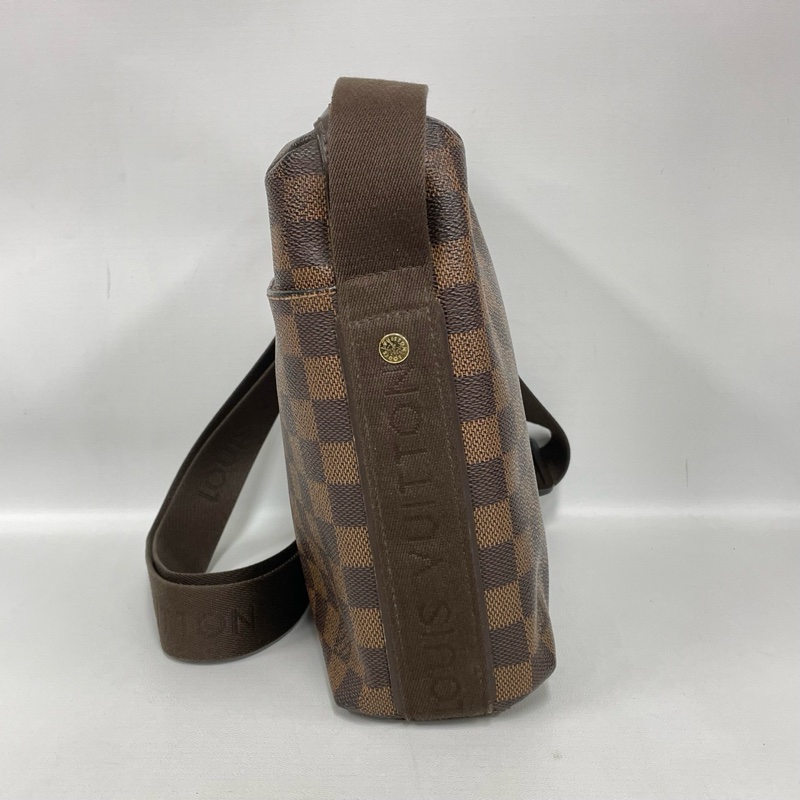 Louis Vuitton 路易威登 經典棕棋盤格男士單肩斜挎包-2
