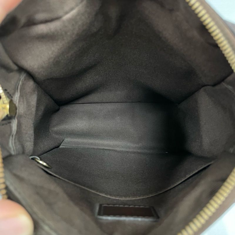 Louis Vuitton 路易威登 經典棕棋盤格男士單肩斜挎包-7