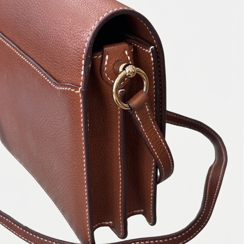 Hermes Roulis豬鼻子19  金棕色金扣  尺寸：18*6*15  Y刻-3