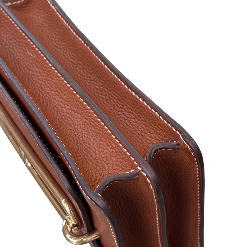 Hermes Roulis豬鼻子19  金棕色金扣  尺寸：18*6*15  Y刻-4