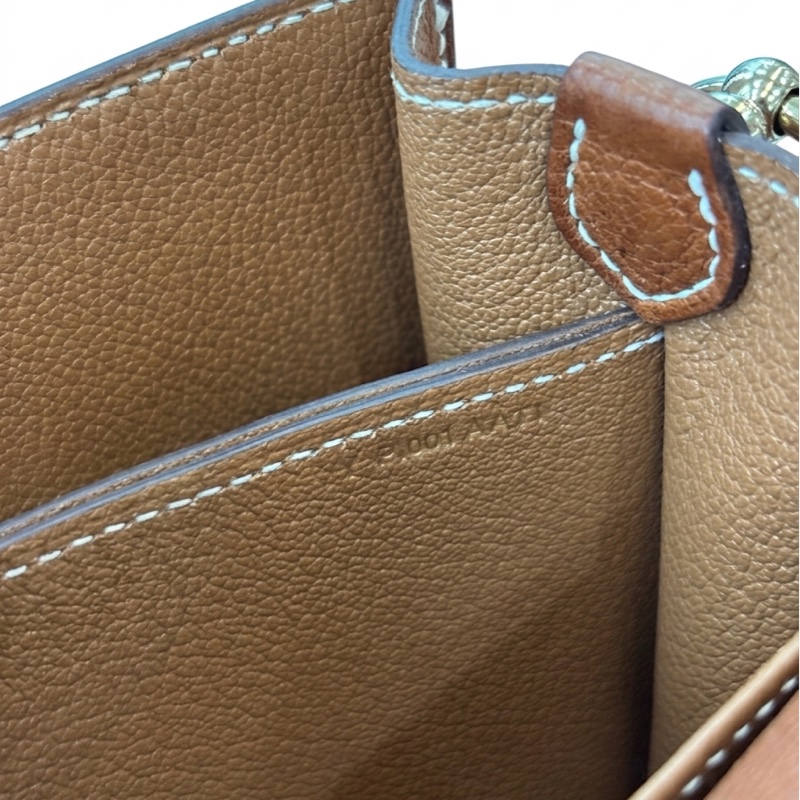 Hermes Roulis豬鼻子19  金棕色金扣  尺寸：18*6*15  Y刻-8