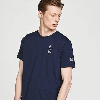 💎Han's house精品服飾💎PRADA 聯名 north sails 帆船 機能 短 T-5