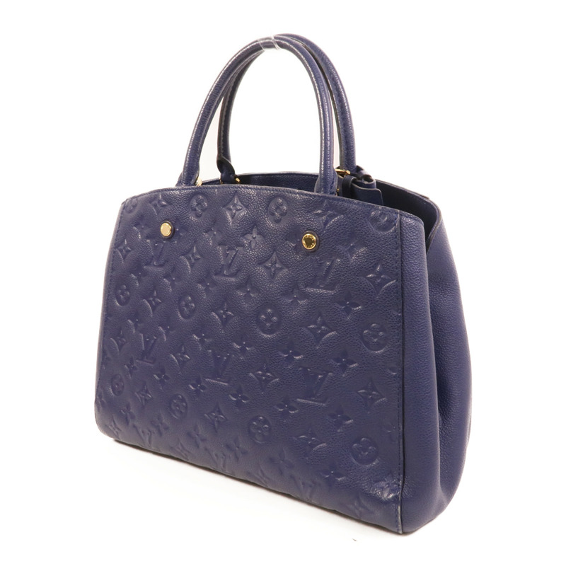 LOUIS VUITTON Monogram Empreinte Montaigne MM手挽肩背兩用袋-2
