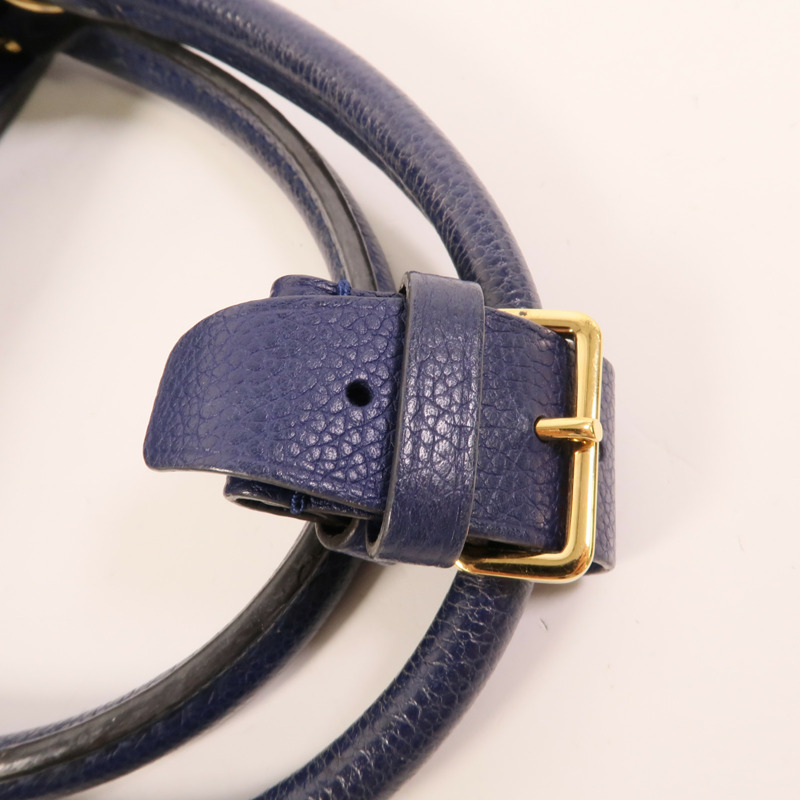 LOUIS VUITTON Monogram Empreinte Montaigne MM手挽肩背兩用袋-9