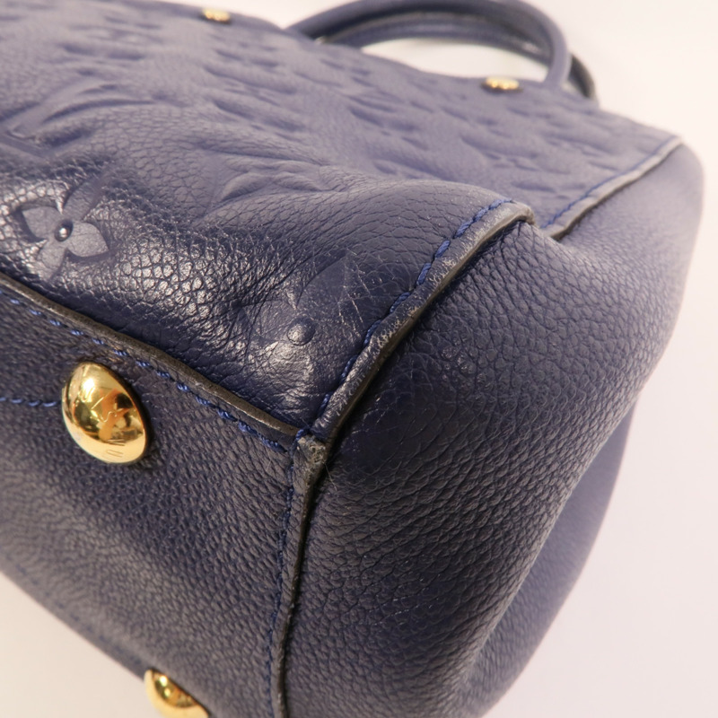 LOUIS VUITTON Monogram Empreinte Montaigne MM手挽肩背兩用袋-12