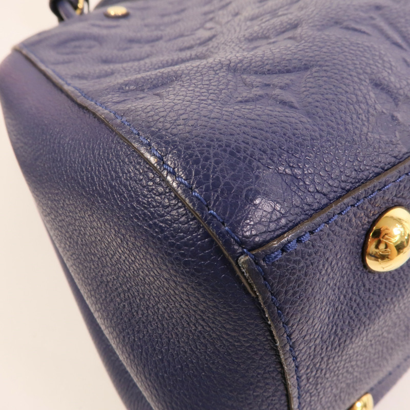 LOUIS VUITTON Monogram Empreinte Montaigne MM手挽肩背兩用袋-14