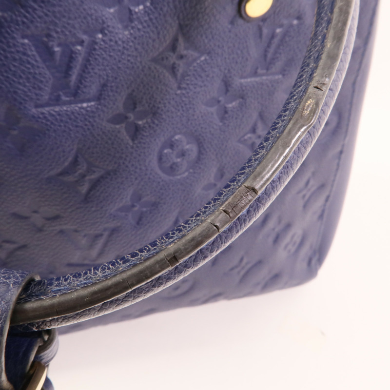 LOUIS VUITTON Monogram Empreinte Montaigne MM手挽肩背兩用袋-17