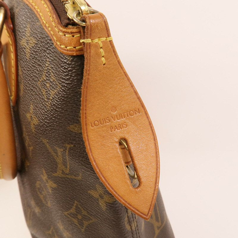 LOUIS VUITTON Monogram Lockit金扣手挽袋-7