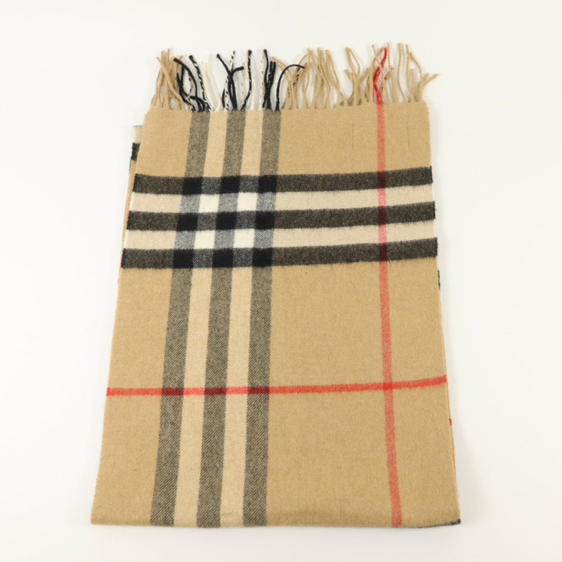 BURBERRY 羊絨Scarf頸巾-4