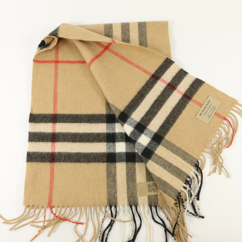 BURBERRY 羊絨Scarf頸巾-8