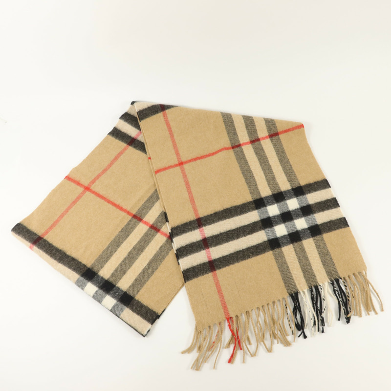 BURBERRY 羊絨Scarf頸巾-9
