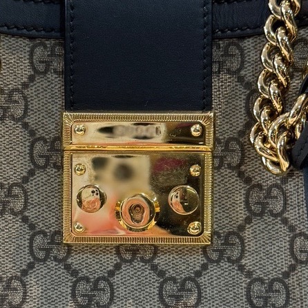 古驰/Gucci Padlock系列 古驰托特小号,尺寸26x 18 x 10-5