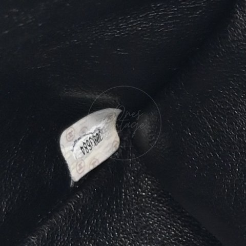 中古 香奈兒 Chanel 黑色小牛皮 Black Calfskin 鏈條肩背托特包 Chain Shoulder Tote Bag-34