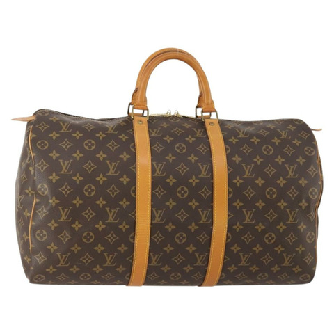 路易威登 Monogram Keepall 50 波士頓包 M41426 LV Auth 177121A