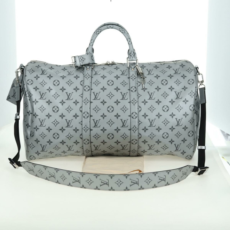 【日本直送】路易威登 Monogram Keepall Bandouliere 50 旅行包 銀色 M43848 正品 179158SAM-11