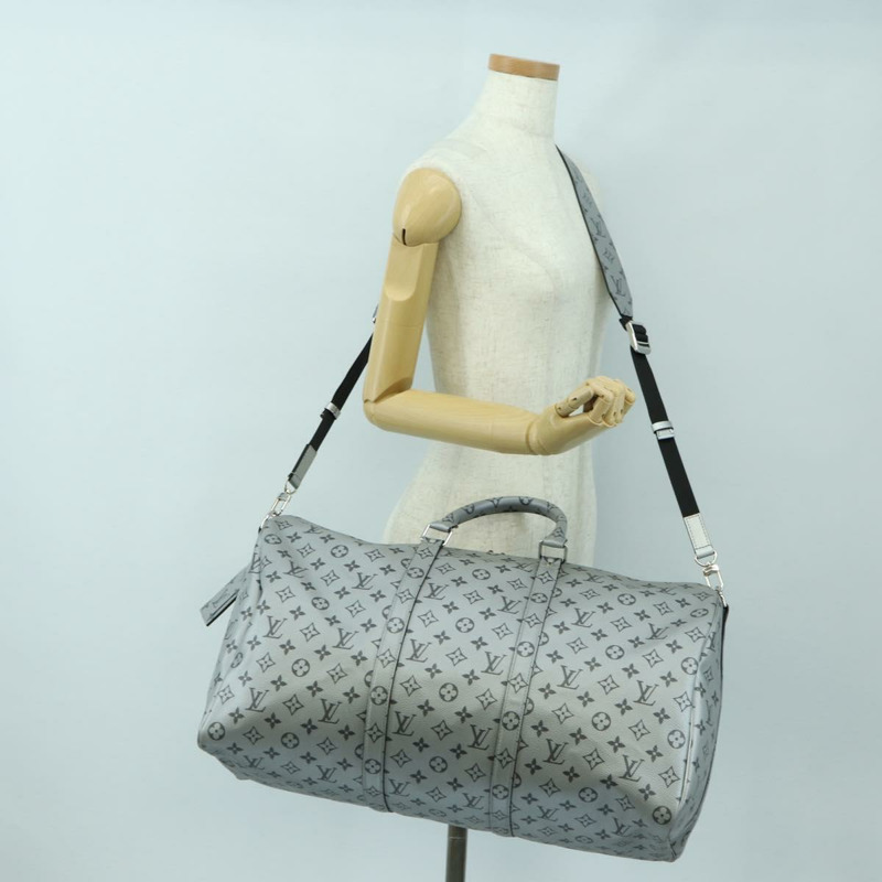 【日本直送】路易威登 Monogram Keepall Bandouliere 50 旅行包 銀色 M43848 正品 179158SAM-28
