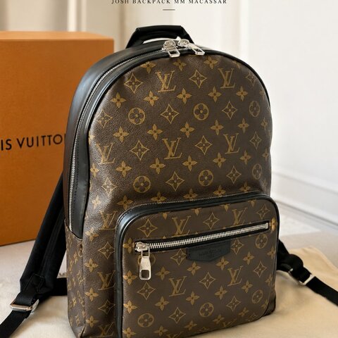 Louis Vuitton Monogram 後背包｜巴黎老佛爺購入｜附購證｜保存佳｜M41530
