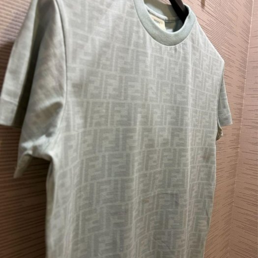💎Han's house精品服飾💎FENDI 芬迪 滿版 FF 短 T 義大利製 現貨 青年款-3