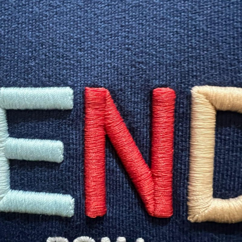 💎Han's house精品服飾💎 FENDI 芬迪 立體 刺繡 衛衣 大學T 義大利製 現貨 青年款-3