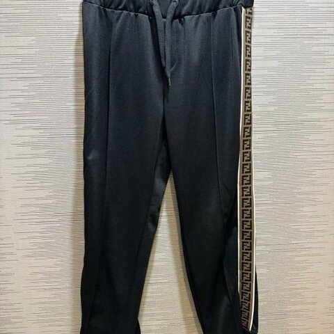 💎Han's house精品服飾💎 FENDI 芬迪 FF 長 褲 義大利製 現貨 青年款=男成人S 原價17500