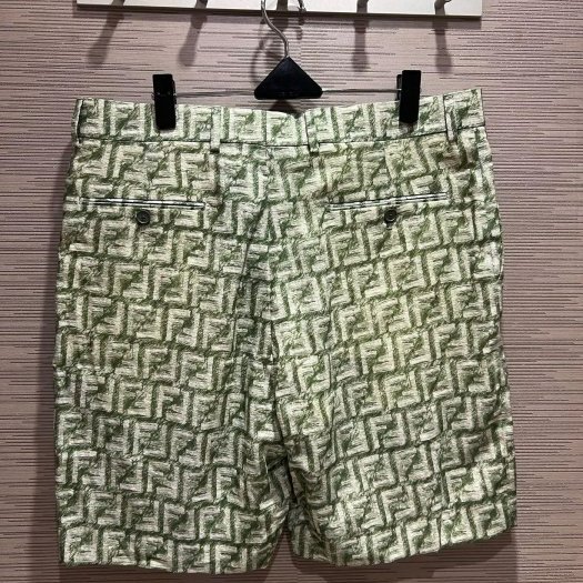 💎Han's house精品服飾💎 FENDI 芬迪 滿版 FF 短 褲 義大利製 現貨50 原價27400-4