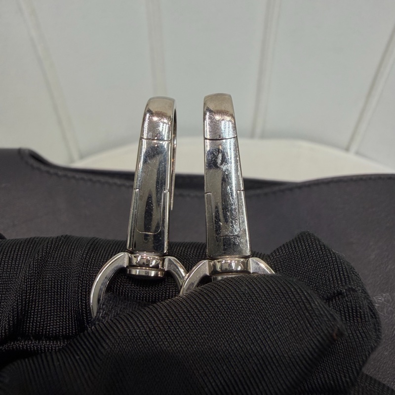 Hermes Valparaiso 黑色帆布拼皮蘑菇包 XC473-34