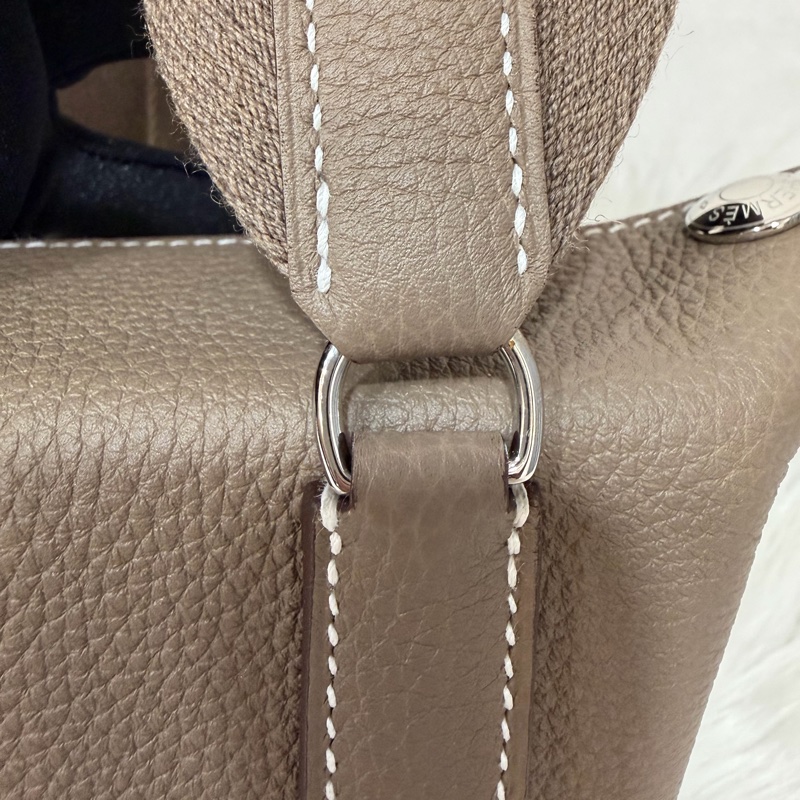 Hermes Videpoches B刻大象灰 愛馬仕男包 斜背包 側背包-22