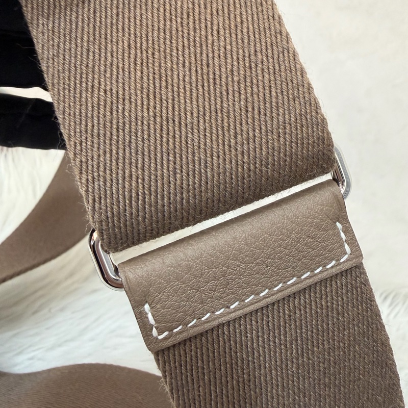 Hermes Videpoches B刻大象灰 愛馬仕男包 斜背包 側背包-26