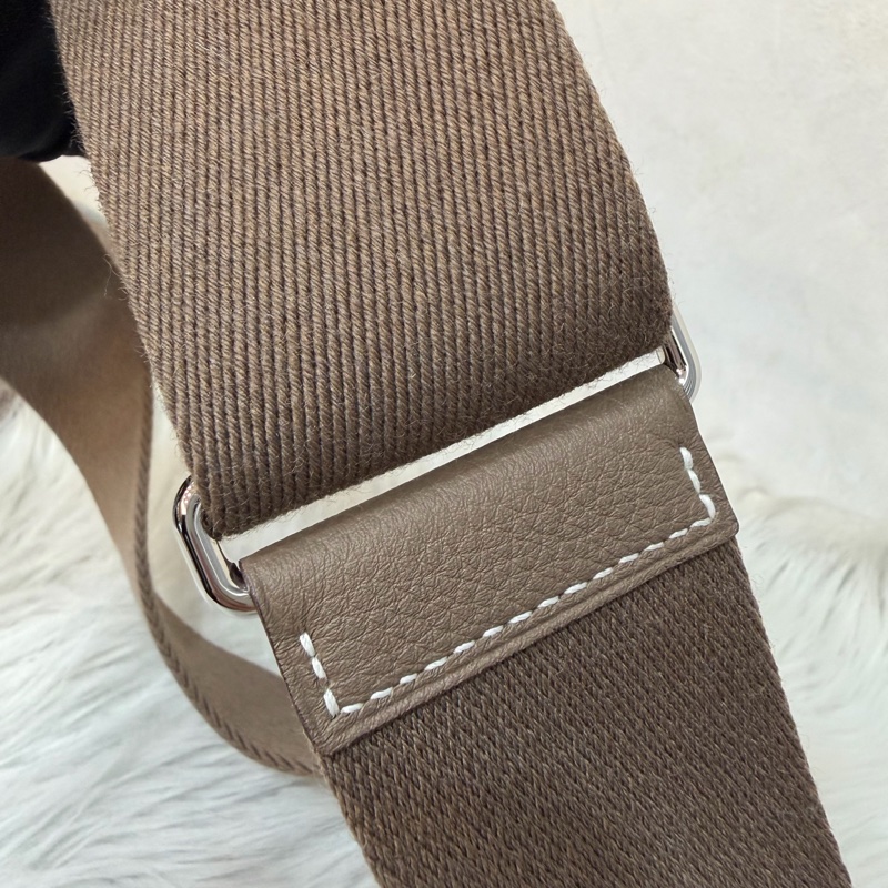 Hermes Videpoches B刻大象灰 愛馬仕男包 斜背包 側背包-27