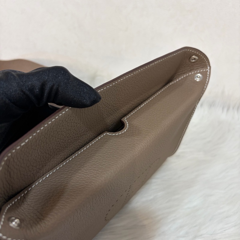 Hermes Videpoches B刻大象灰 愛馬仕男包 斜背包 側背包-32