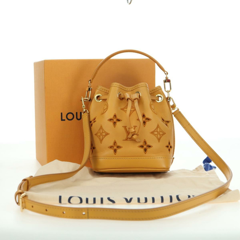 【日本直送】路易威登 LV Broderie Anglaise Nanonoe 包黃色 M82469 LV 正品 177290SM-11
