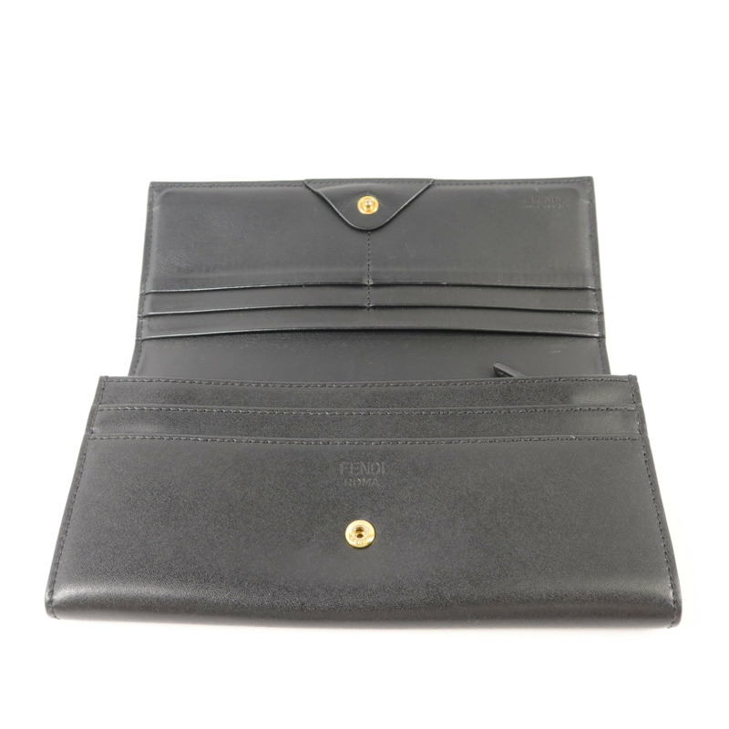 FENDI 牛皮皮革Long Wallet長錢包-4