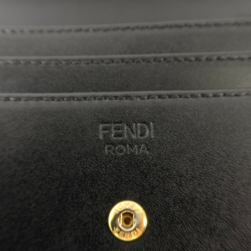 FENDI 牛皮皮革Long Wallet長錢包-6