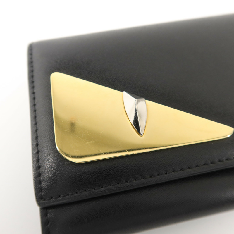 FENDI 牛皮皮革Long Wallet長錢包-10