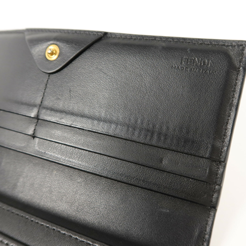 FENDI 牛皮皮革Long Wallet長錢包-17